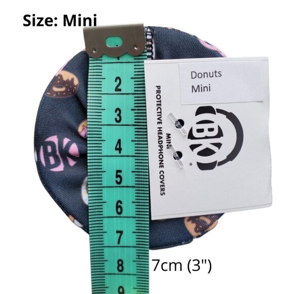 Beat Kicks Headphone Covers - Donut Print - Protective, Washable, x2 Sizes, New - Picture 8 of 11